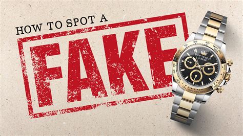 jf fake watches|How to spot fake luxury watches from their real counterparts.